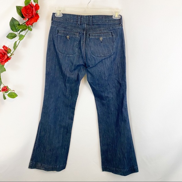 💋3/$20💋Old Navy Sweetheart Bootcut Denim Blue Jeans - Picture 4 of 7